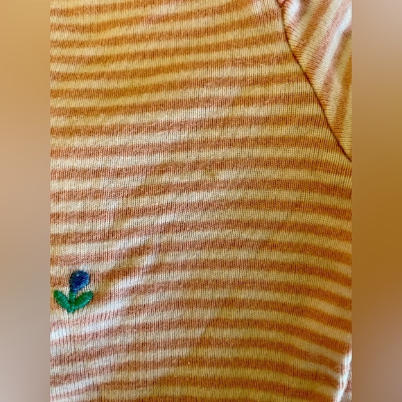 Mini Boden, bundle of two long sleeve bodysuits size 2-3T super cute bunny - Picture 7 of 10